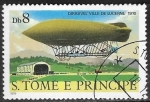 Sellos de Africa - Santo Tom� y Principe -  Dirigibles - Ville de Lucena, 1910