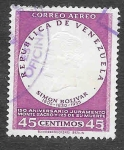 Stamps Venezuela -  C641 - 125º Aniversario de la Muerte de Simón Bolivar y 