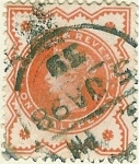 Stamps : Europe : United_Kingdom :  Efigie de la reina Victoria