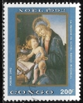 Stamps Republic of the Congo -  Navidad 1992