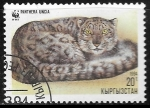 Sellos del Mundo : Asia : Kirguistán : Animales - Panthera uncia