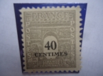 Stamps France -  Arco del Triunfo de París - Serie: Libertad.