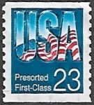 Sellos de America - Estados Unidos -  Preclasificado de primera clase
