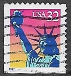 Stamps United States -  Estatua de la Libertad 