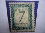 Stamps Netherlands Antilles -  Números y Valores