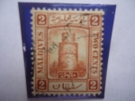 Stamps Maldives -  Maldivas - Minarete de la Mezquita Juma - (Bakú-Azerbaiyán)