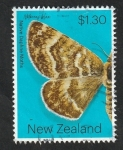 Stamps Oceania - New Zealand -  3546 - Polilla de Nueva Zelanda, Notoreas blax