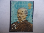 Stamps United Kingdom -  Henry Morton Stanley (1841-1904) Explorador en Africa Central