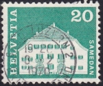 Stamps Switzerland -  Samedan
