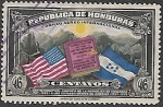 Stamps Honduras -  Simpatía de la República de Honduras a los EstadosUnidos de América 