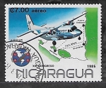 Stamps Nicaragua -  XIII Congreso de la Unión Postal de las Américas y España
