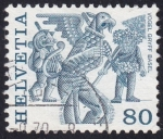 Stamps Switzerland -  Vogel Gryff Basilea