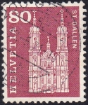 Stamps Switzerland -  St.Gallen
