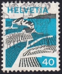 Stamps Switzerland -  Casas  Riex