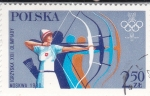 Stamps Poland -  OLIMPIADA MOSCU'80