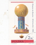 Stamps Poland -  GLOBO AEROSTÁTICO