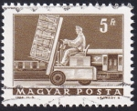 Stamps Hungary -  conductor caretilla elevadora