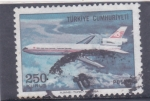 Stamps Turkey -  AVION