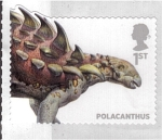 Stamps United Kingdom -  serie- Dinosaurios