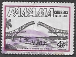 Stamps Panama -  Puente sobre el canal