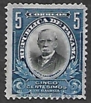 Stamps Panama -  Justo Arosemena