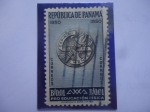 Stamps Panama -  Apoyo a los Deportes en Masas-Pro Educación Física-Emblema:Espiritu-Cuerpo-Mente-