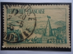 Stamps France -  Río Breton - Serie:Turismo