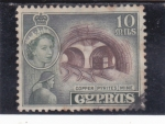 Stamps Cyprus -  MINAS DE PIRITA 