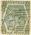 Stamps United Kingdom -  Reina Victoria