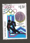 Stamps : America : Belize :  INTERCAMBIO