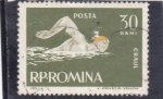 Stamps Romania -  NATACIÓN