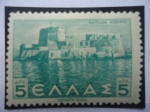 Stamps Greece -  Castillo Bourtzi-Isla Bourtzi-Nafplion (1471)
