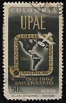 Sellos de America - Colombia -  50 aniversario de la Unión Postal de las Américas y España