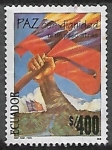 Stamps Ecuador -  Paz con dignidad: Ni un paso atrás 