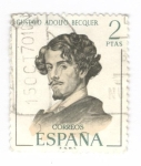 Stamps Spain -  Edifil 1993. Gustavo Adolfo Bequer