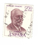 Sellos de Europa - Espa�a -  Edifil 1994. Miguel de Unamuno