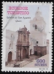 Stamps : America : Ecuador :  Iglesia de San Agustín, Quito
