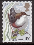 Stamps United Kingdom -  serie- PÃ¡jaros ingleses