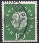 Stamps Germany -  Theodor Heuss