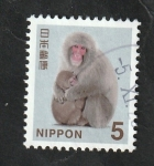 Sellos de Asia - Jap�n -  6926 - Macaco japonés