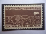 Sellos de America - Estados Unidos -  Alaska Purchase 1867-1967- Compra de Alaska - Tlingit Totem- (Alaska del Sur)