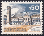Sellos de Europa - Portugal -  Universidad de Coimbra