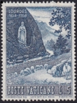 Stamps Vatican City -  La Aparición de la Virgen