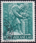 Stamps : Europe : Vatican_City :  La Construcción