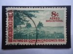 Sellos de America - Cuba -  Retiro de Comunicaciones 1954 - Bahia de Mariel