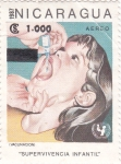Stamps Nicaragua -  VACUNACIÓN 