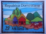 Stamps Dominican Republic -  Navidad 1986.