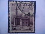 Sellos de Africa - Egipto -  La Mezquita del Sultán: Imam Hussein (1154)-Cairo - 