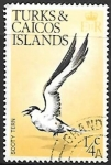 Stamps Turks and Caicos Islands -  aves