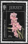 Sellos de Europa - Isla de Jersey -  flores